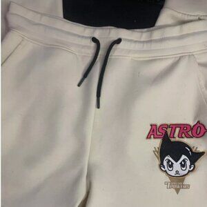Unisex cream colored sweatpants Astro Boy SZ L